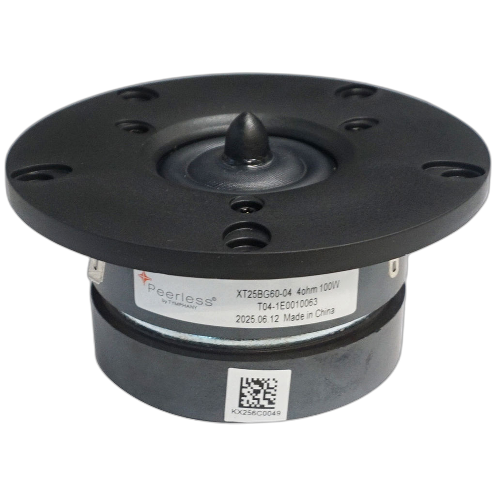 Peerless - 1" Ring Radiator Tweeter - XT25BG60-04